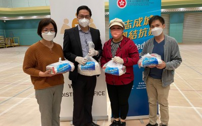 邵家輝議員抗疫義工隊 #同心抗疫