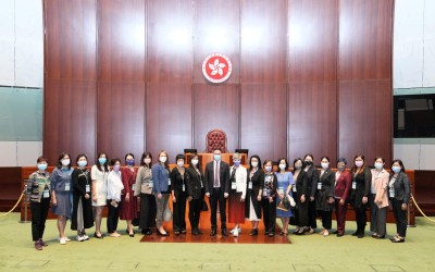 獲立法會議員邵家輝J邀請交流及參觀立法會