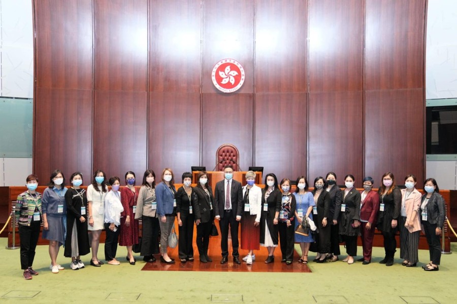 獲立法會議員邵家輝J邀請交流及參觀立法會